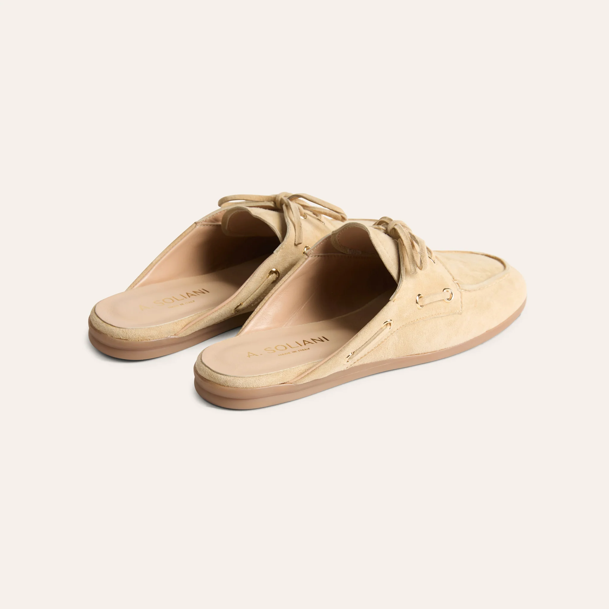 Barca Slide - Sand Suede - Image 5