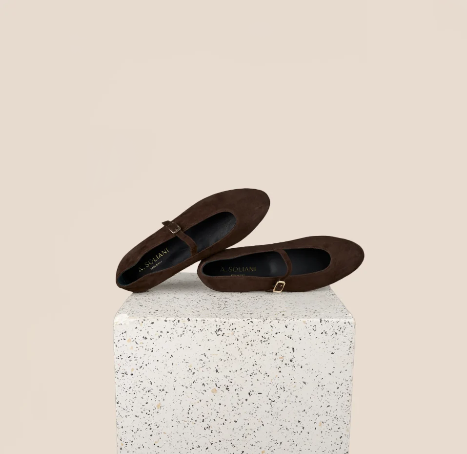 Bari - Chocolate Suede - Image 3