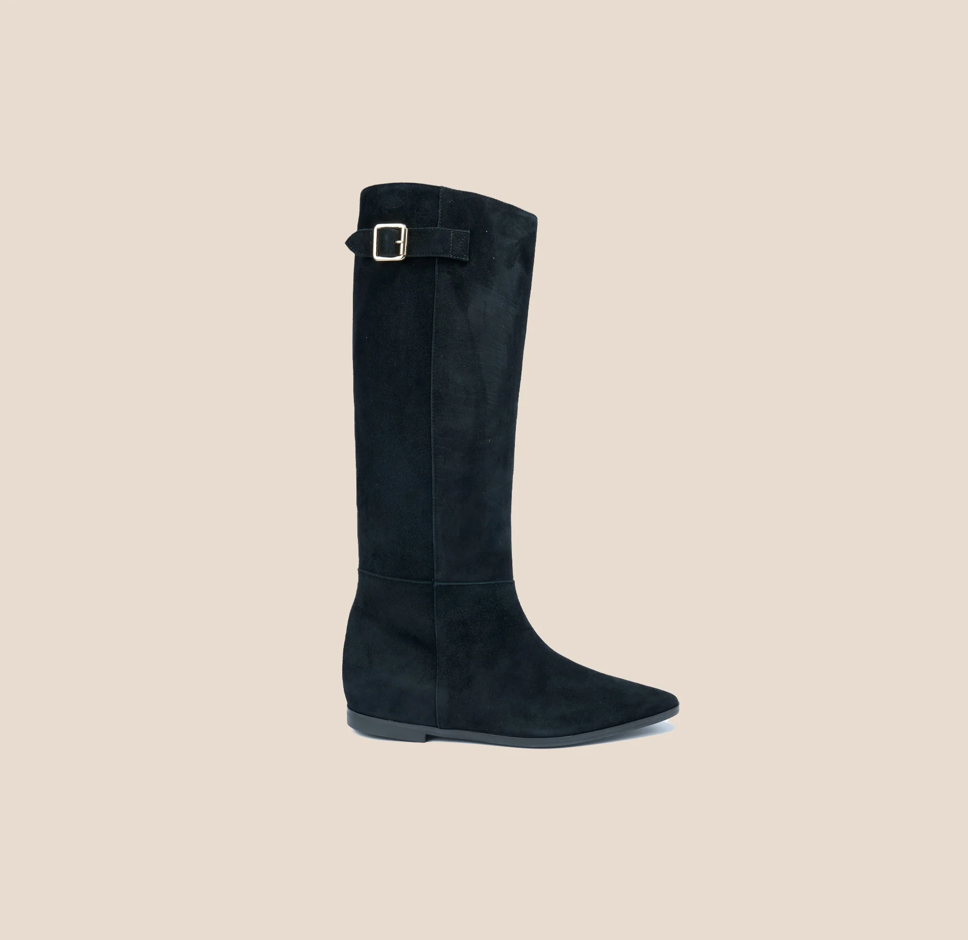 Bergamo Black Suede