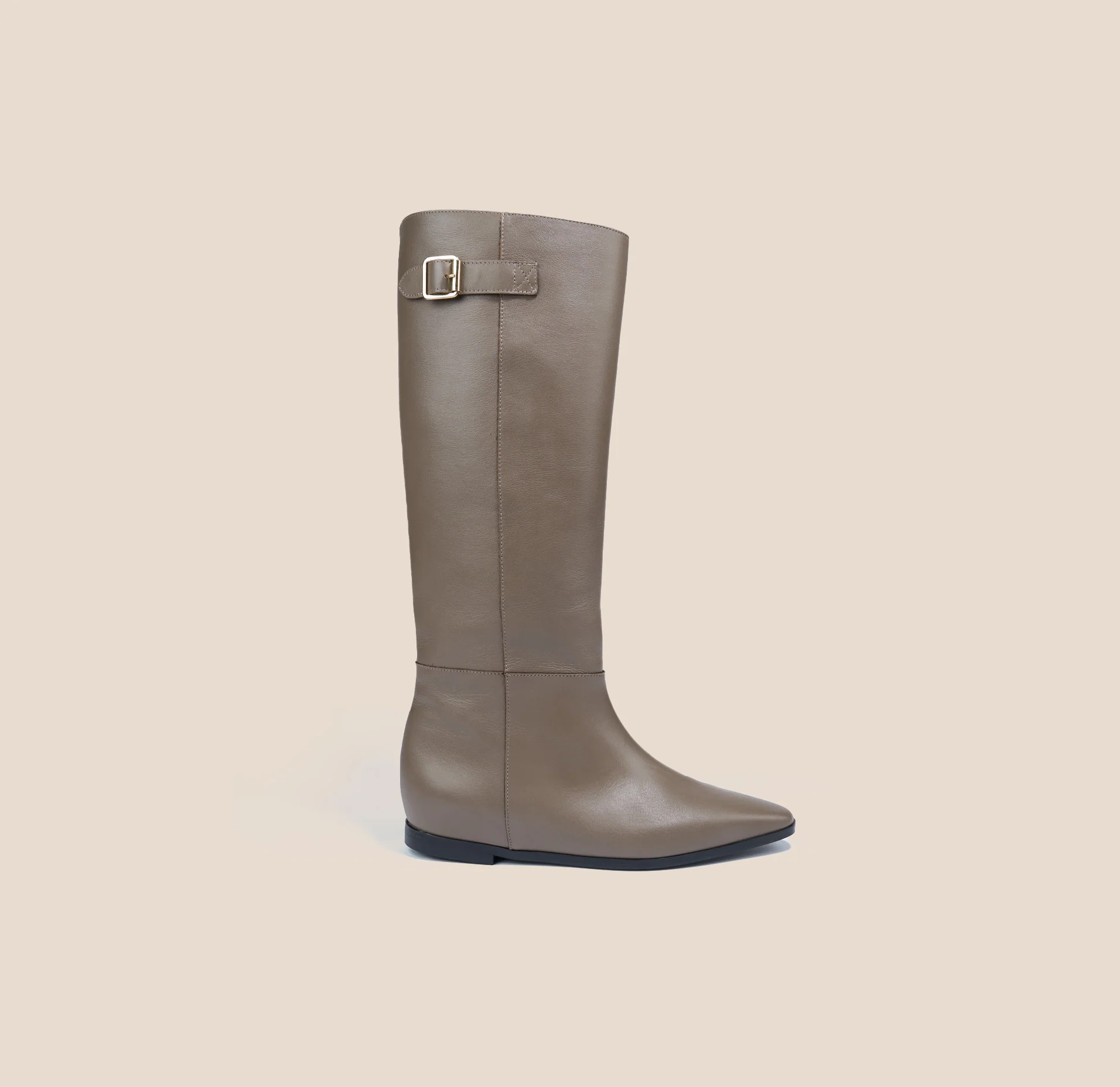 Bergamo Taupe Leather