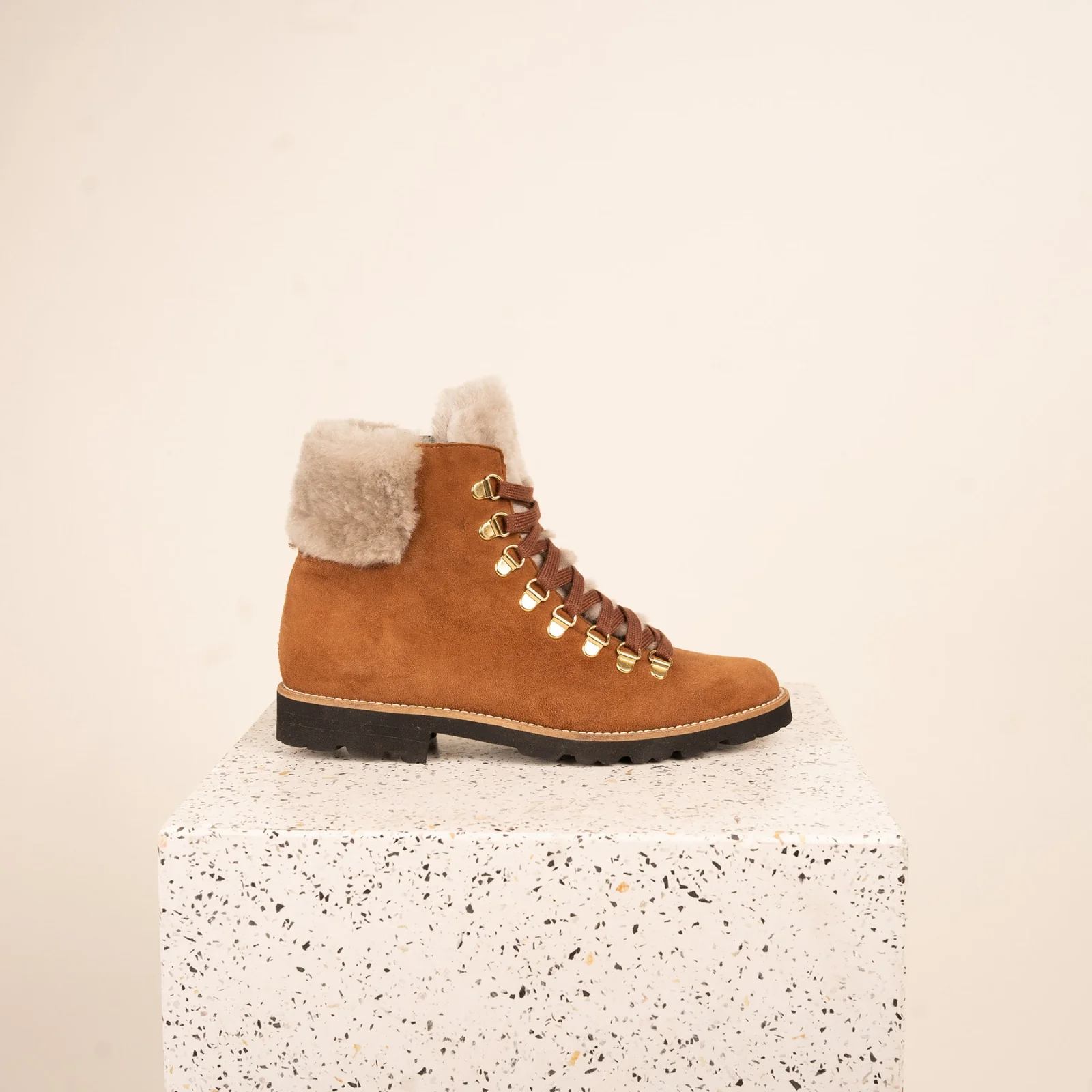 Canazei - Amaretto Suede SAMPLE SALE -FINAL SALE