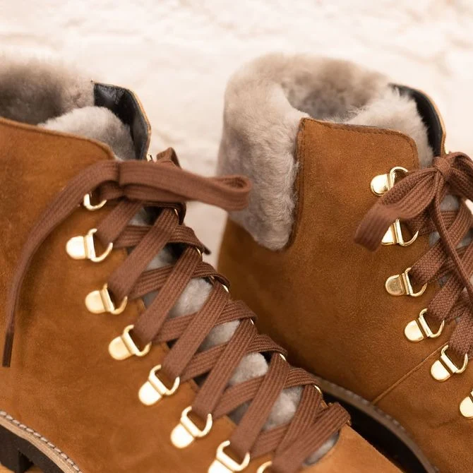 Canazei - Amaretto Suede SAMPLE SALE -FINAL SALE - Image 4