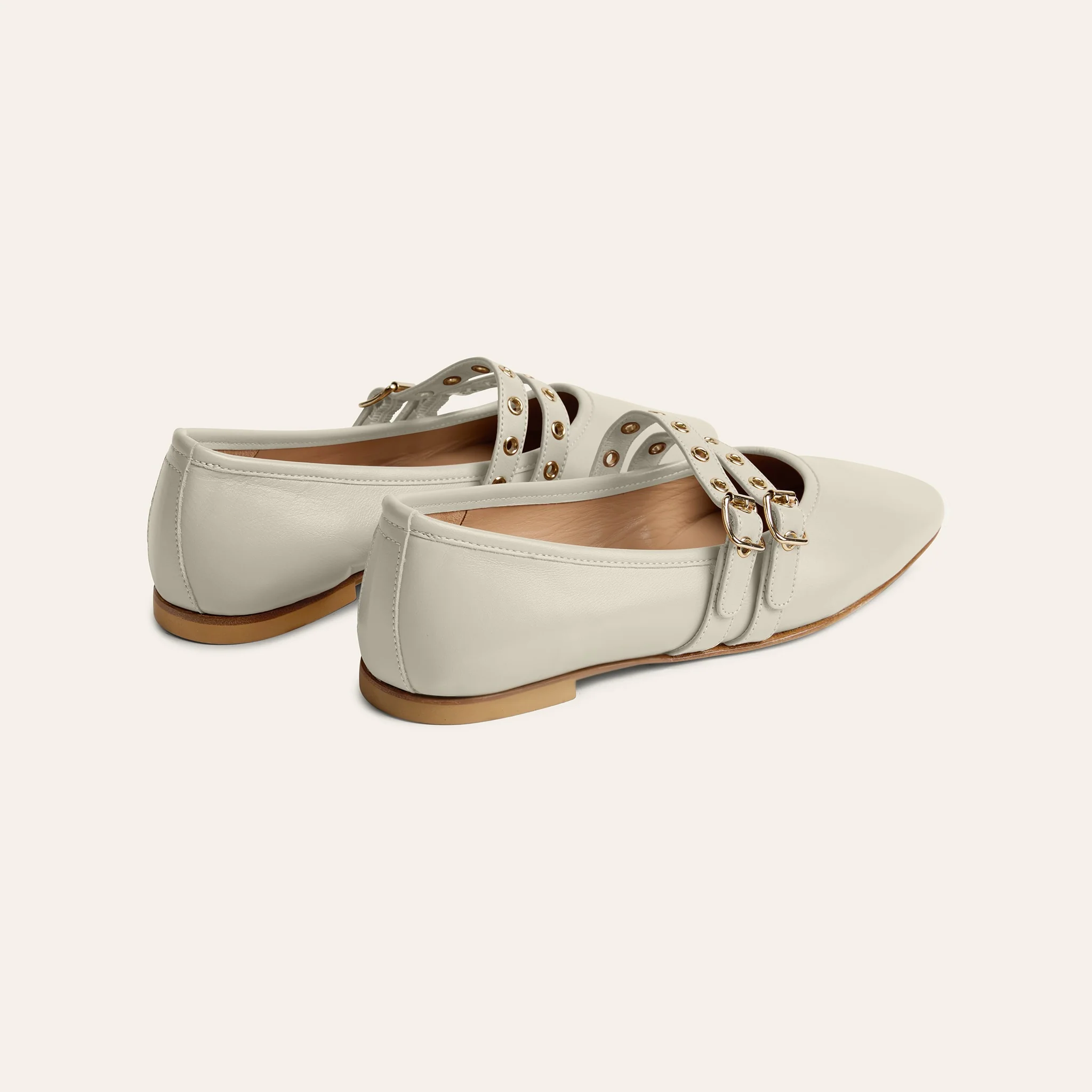 Como 2 Buckle - Ivory - Image 4