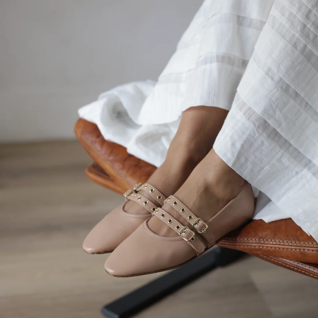 Como 2 Buckle - Nude - Image 2