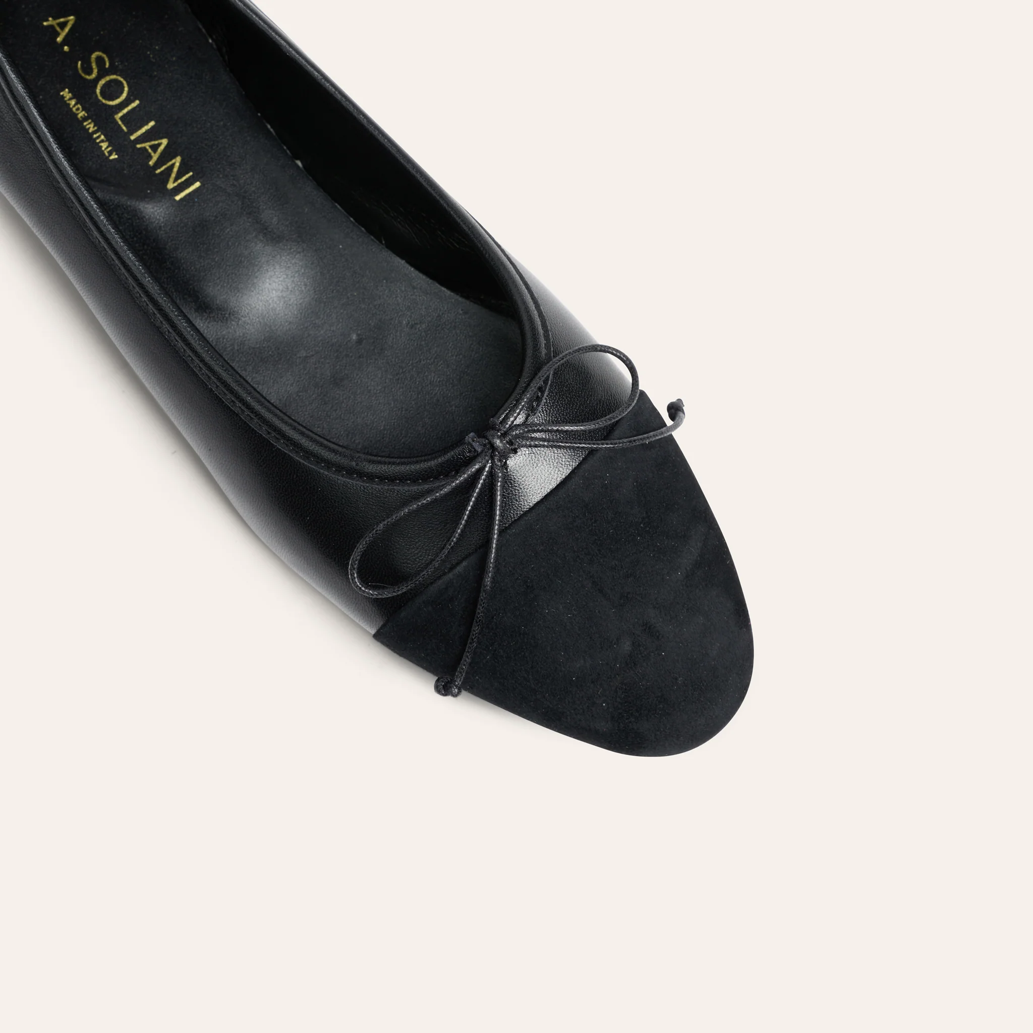 Como - Black Leather/Suede - Image 6