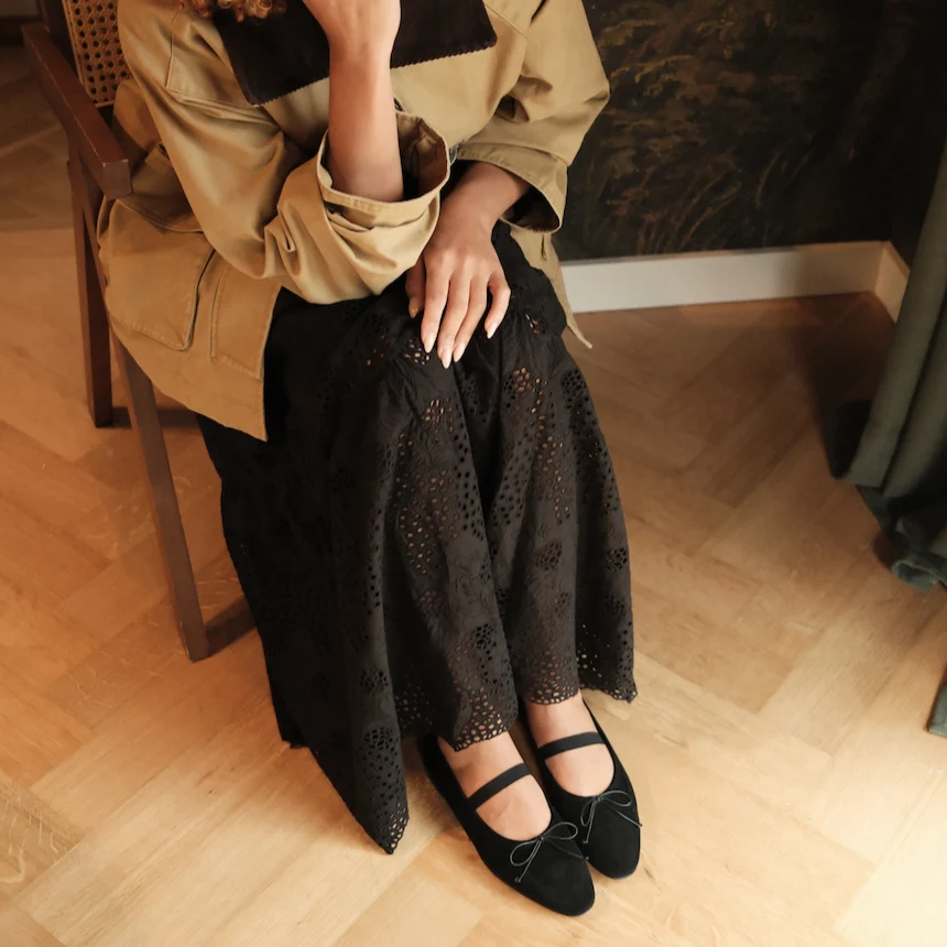 Como Strap - Black Suede - Image 3