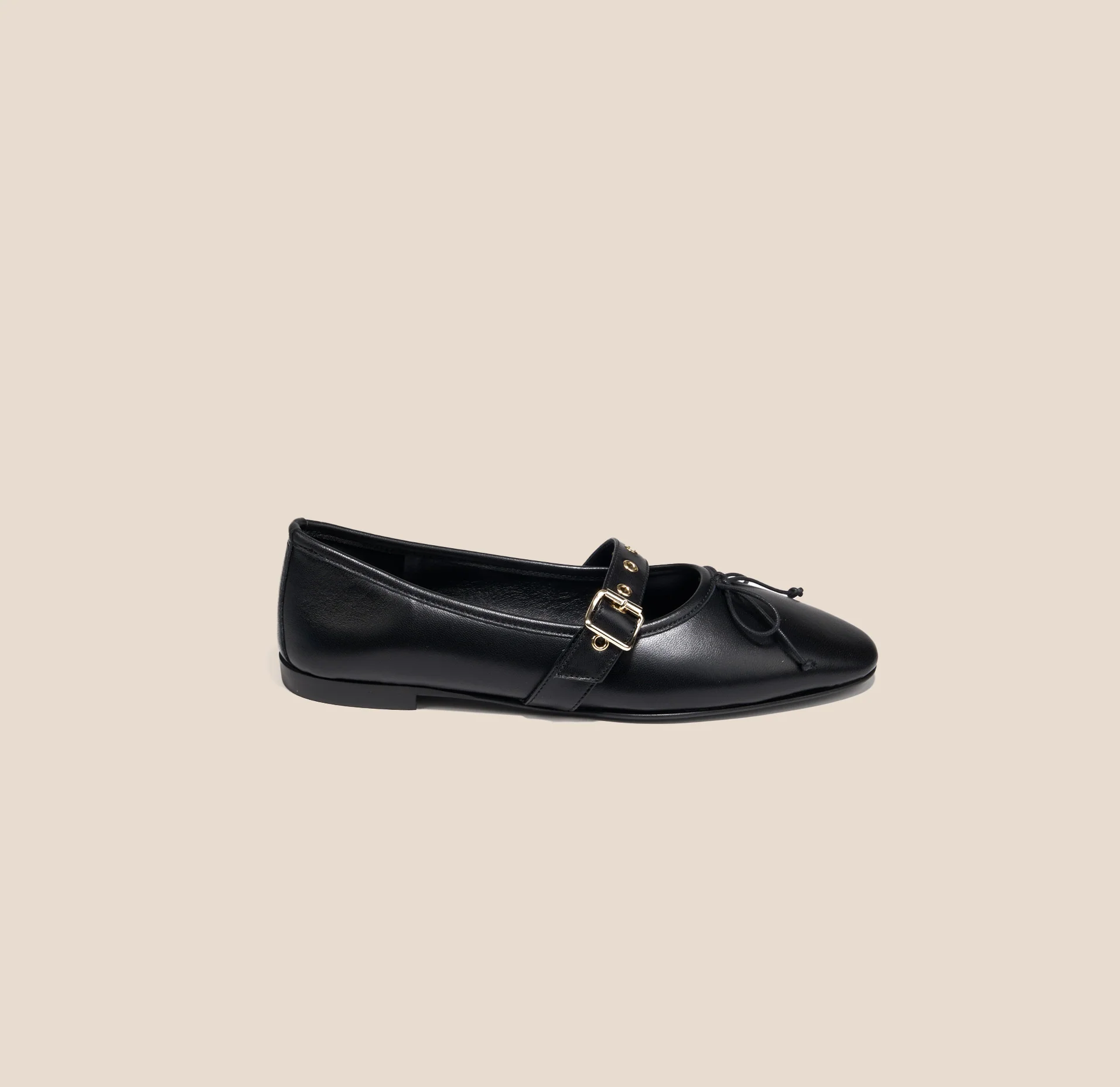 Como Buckle - Black Leather - Image 3