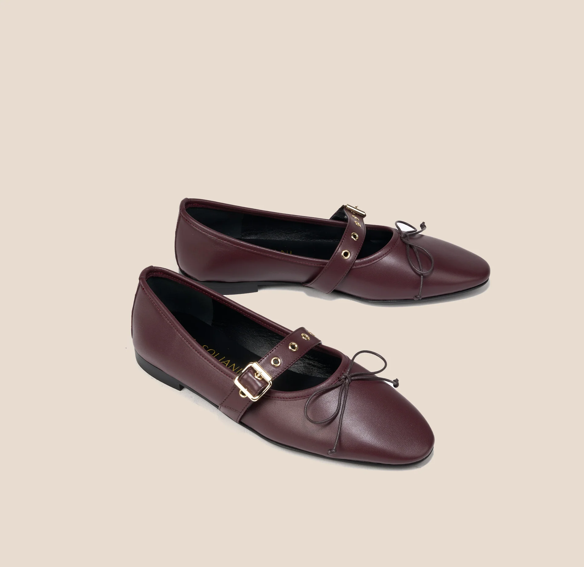 Como Buckle - Wine Leather