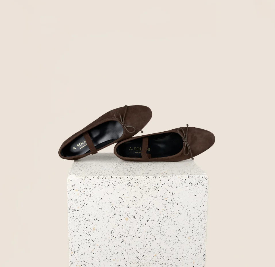 Como Strap - Chocolate Suede - Image 4