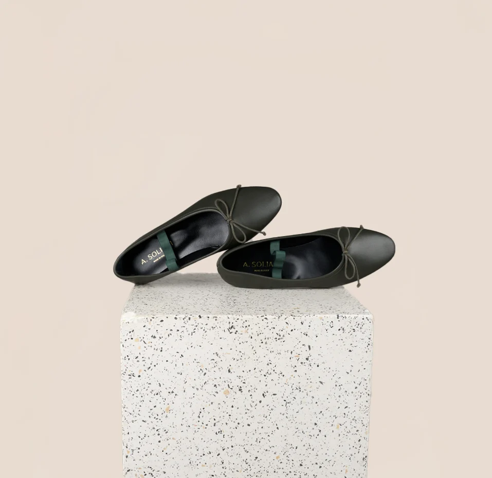 Como Strap - Olive Leather - Image 4