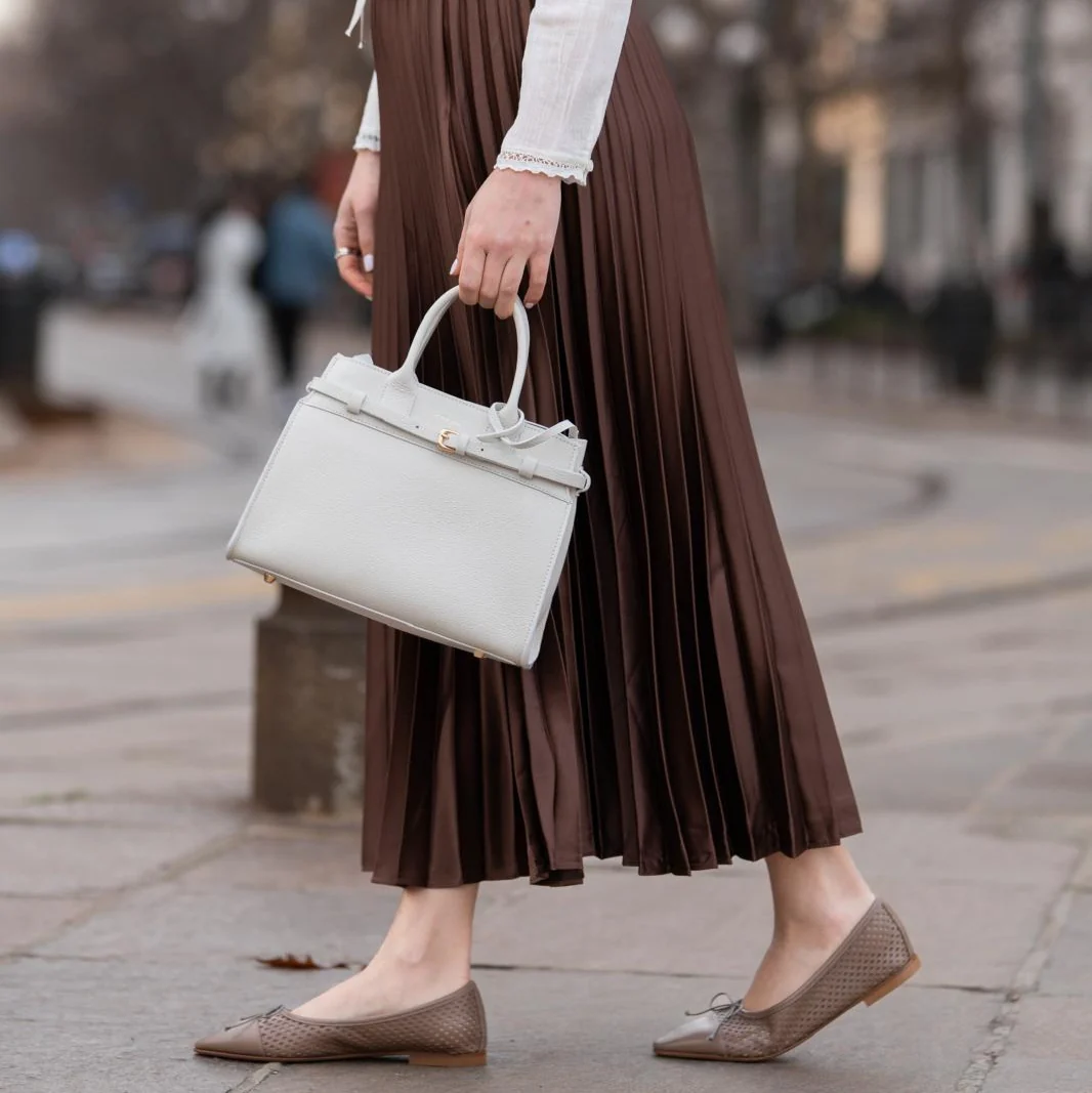 Como - Perforated Taupe (cap toe) - Image 4