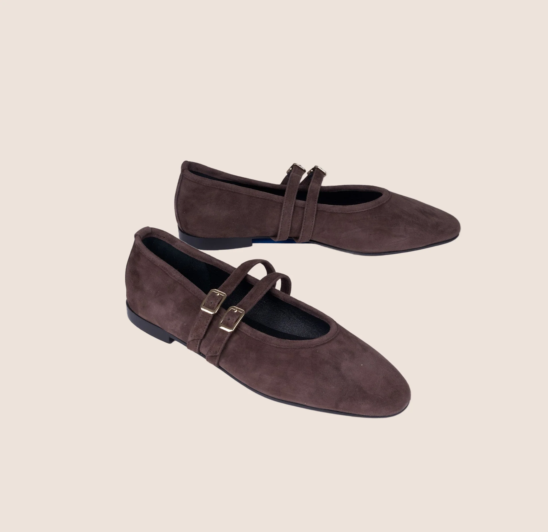 Cori 2 Buckle - Chocolate Suede