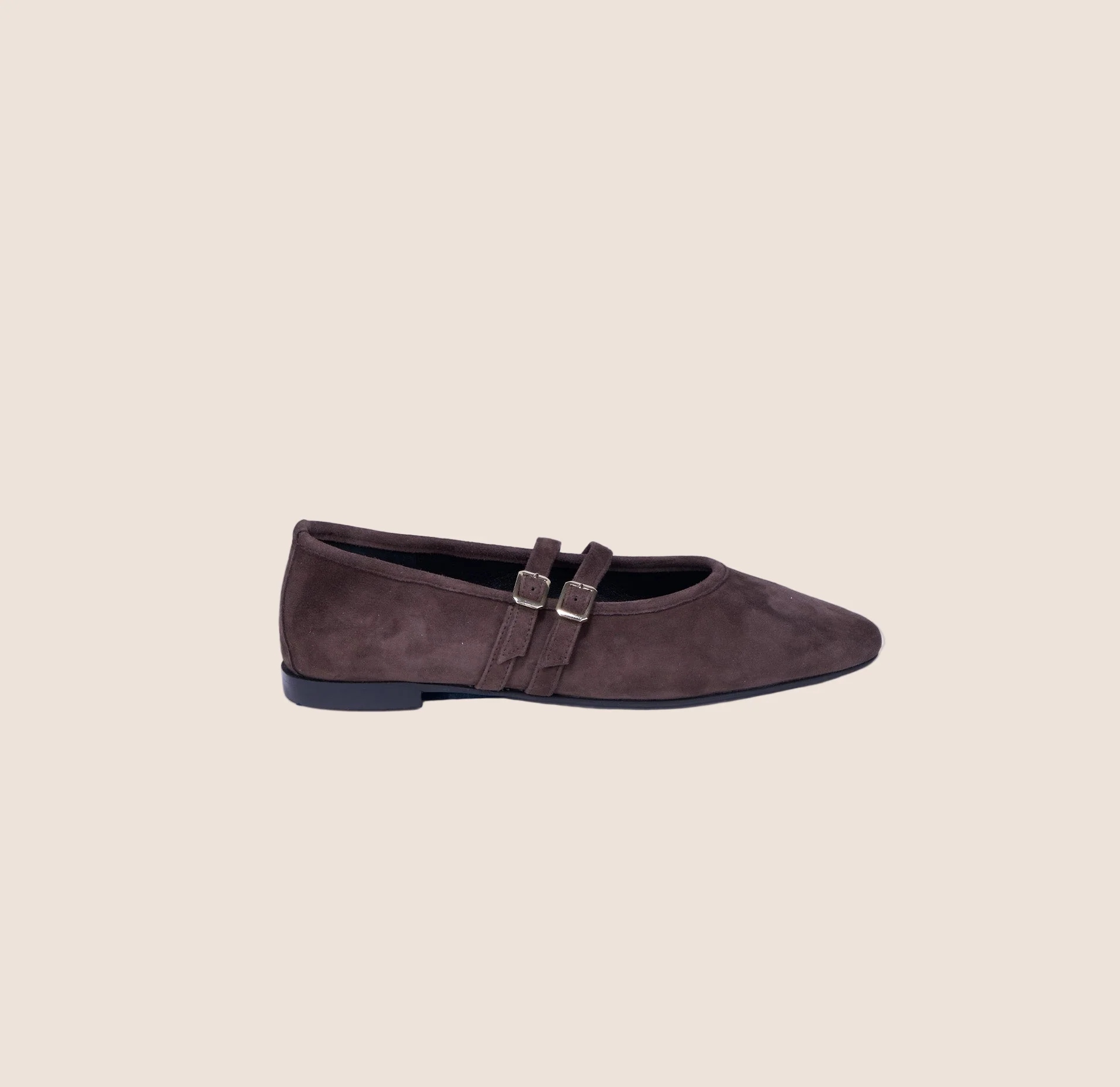 Cori 2 Buckle - Chocolate Suede - Image 2