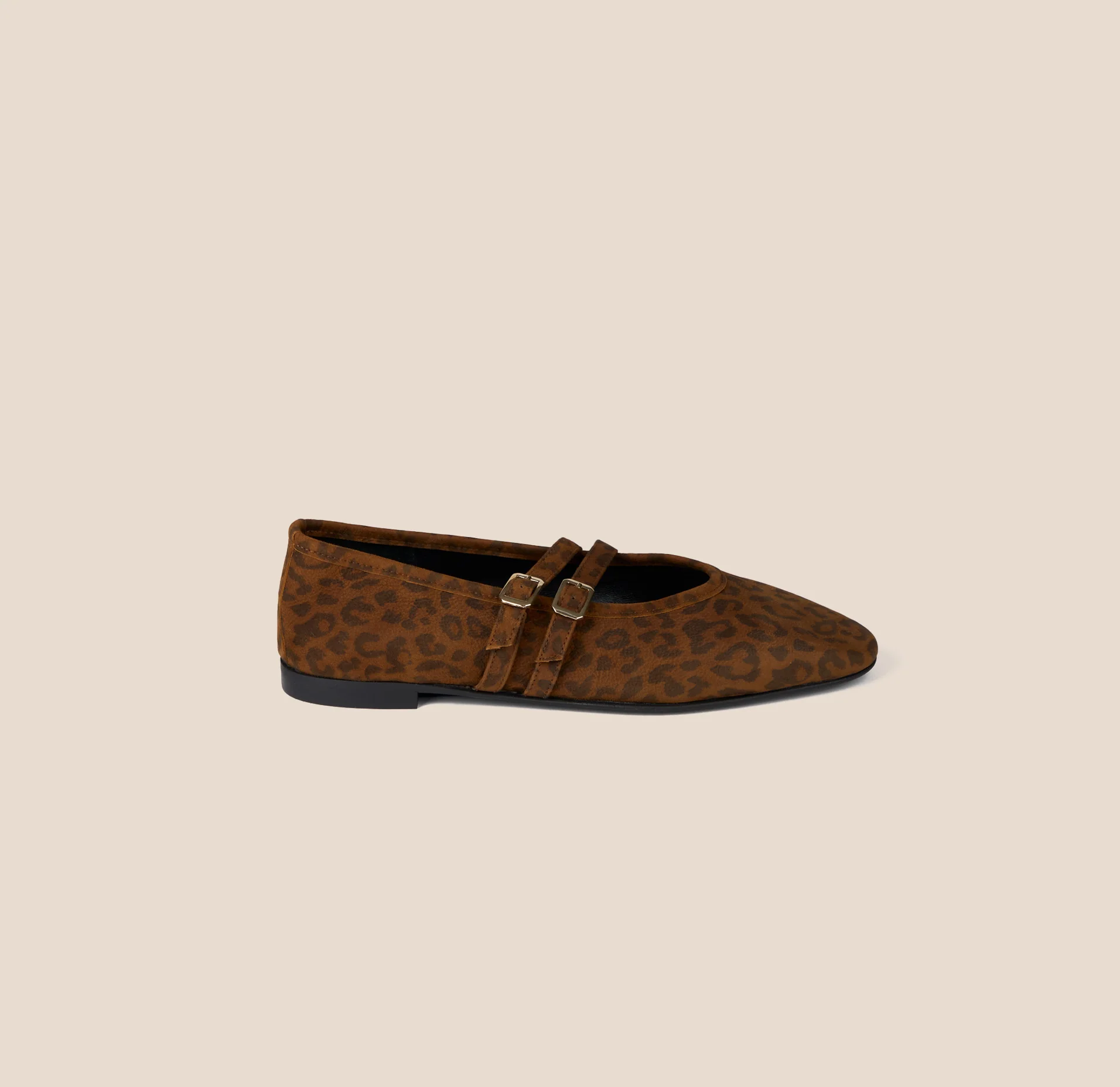 Cori 2 Buckle - Leopard Suede - Image 3