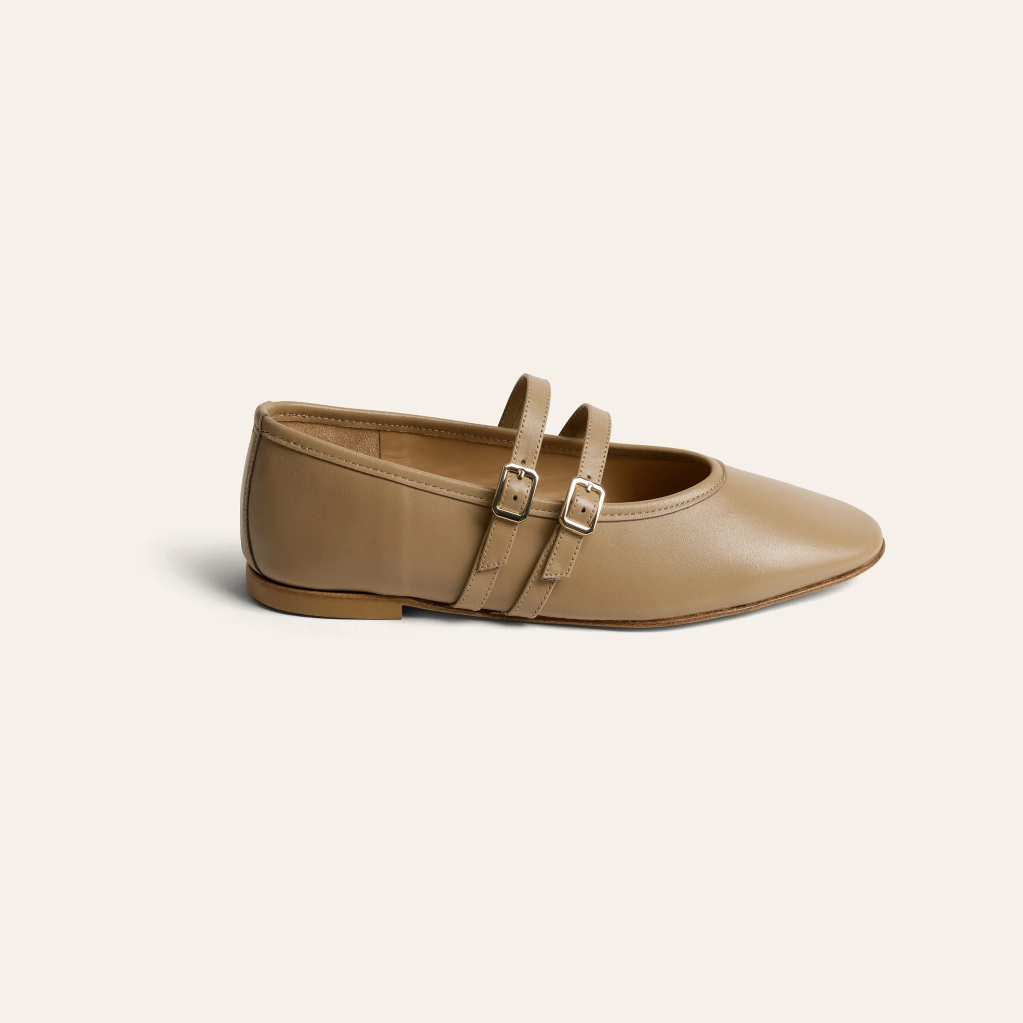 Cori 2 Buckle - Light Taupe - Image 4