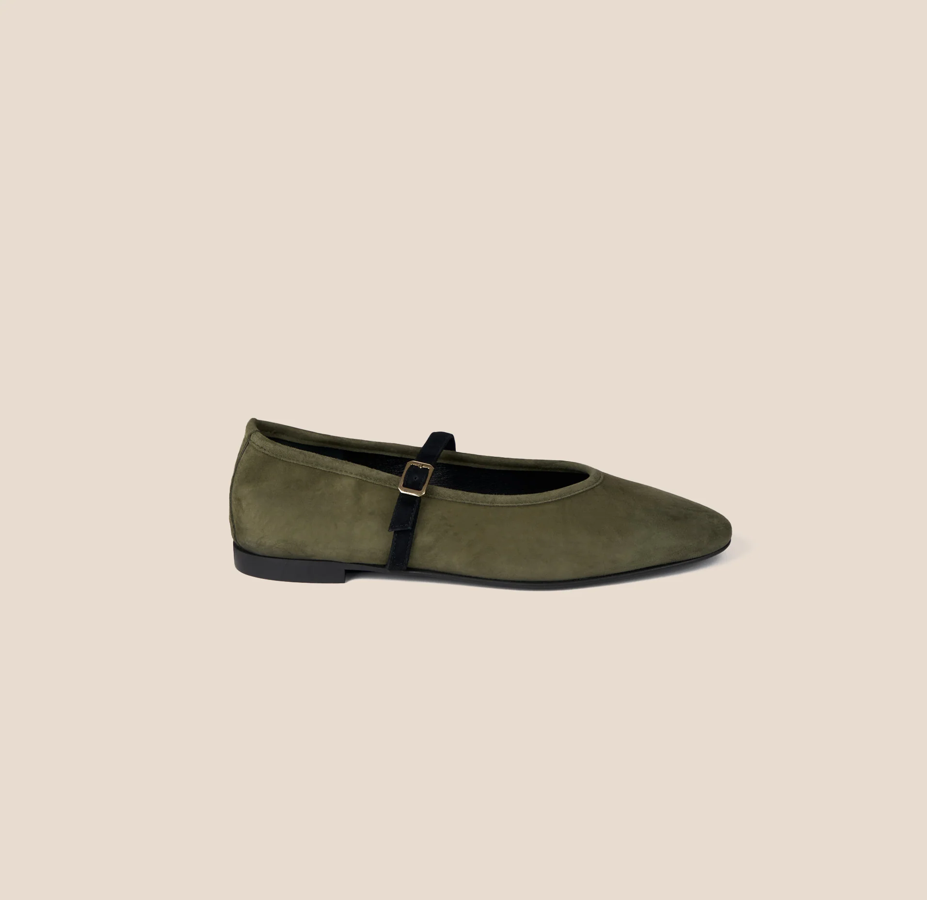 Cori - Army Green Suede - Image 4