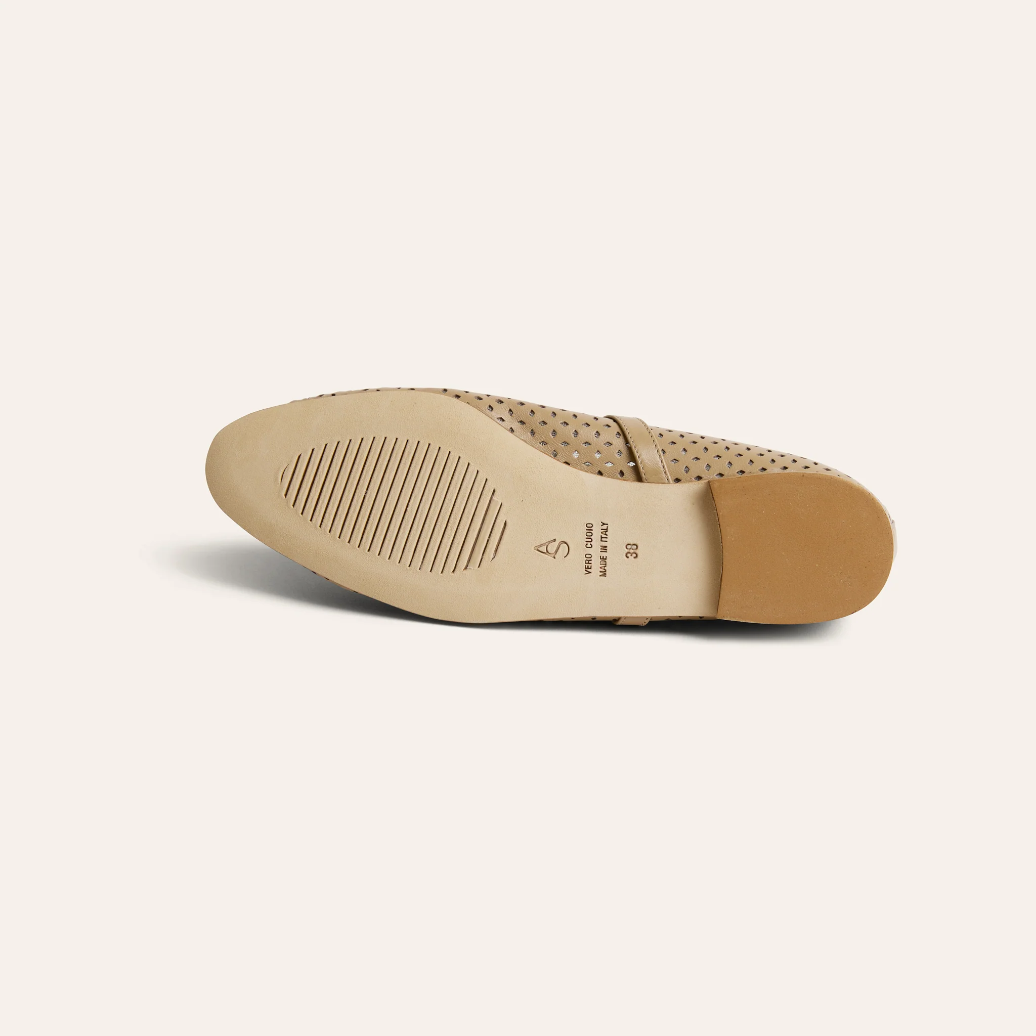 Cori - Perforated Light Taupe - Image 6