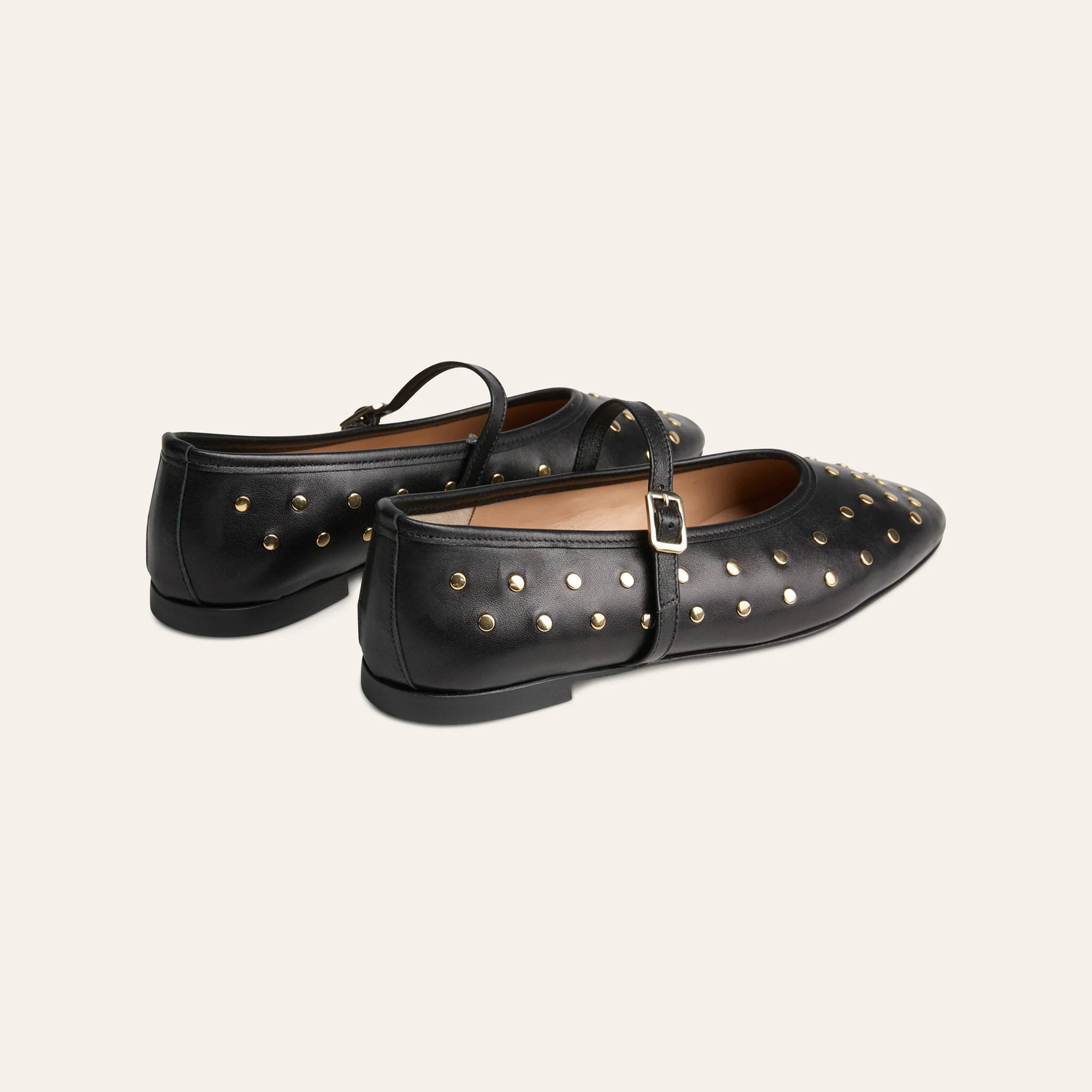 Cori Studs - Black - Image 4