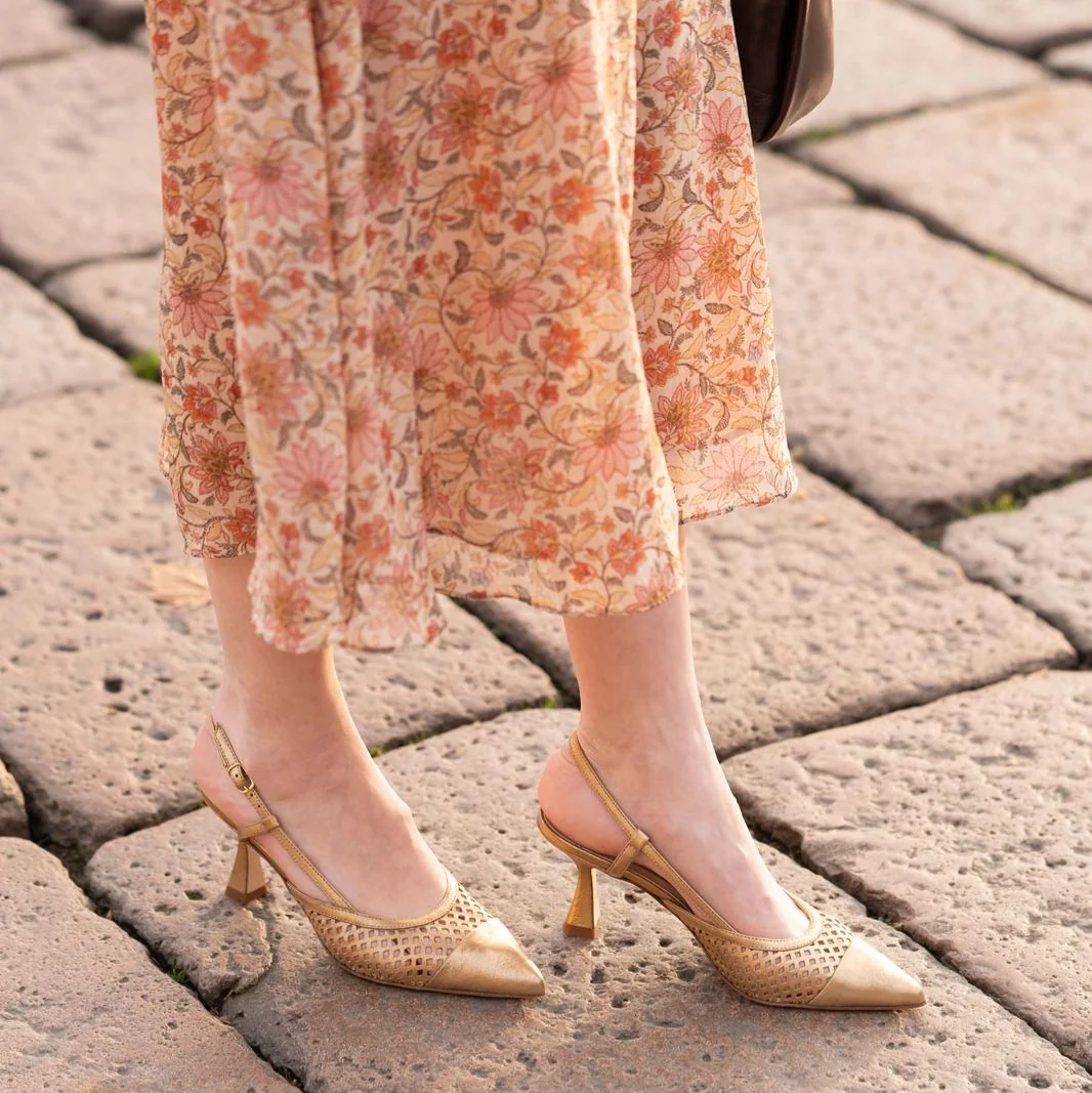 Emma - Perforated Gold Foil - Image 3