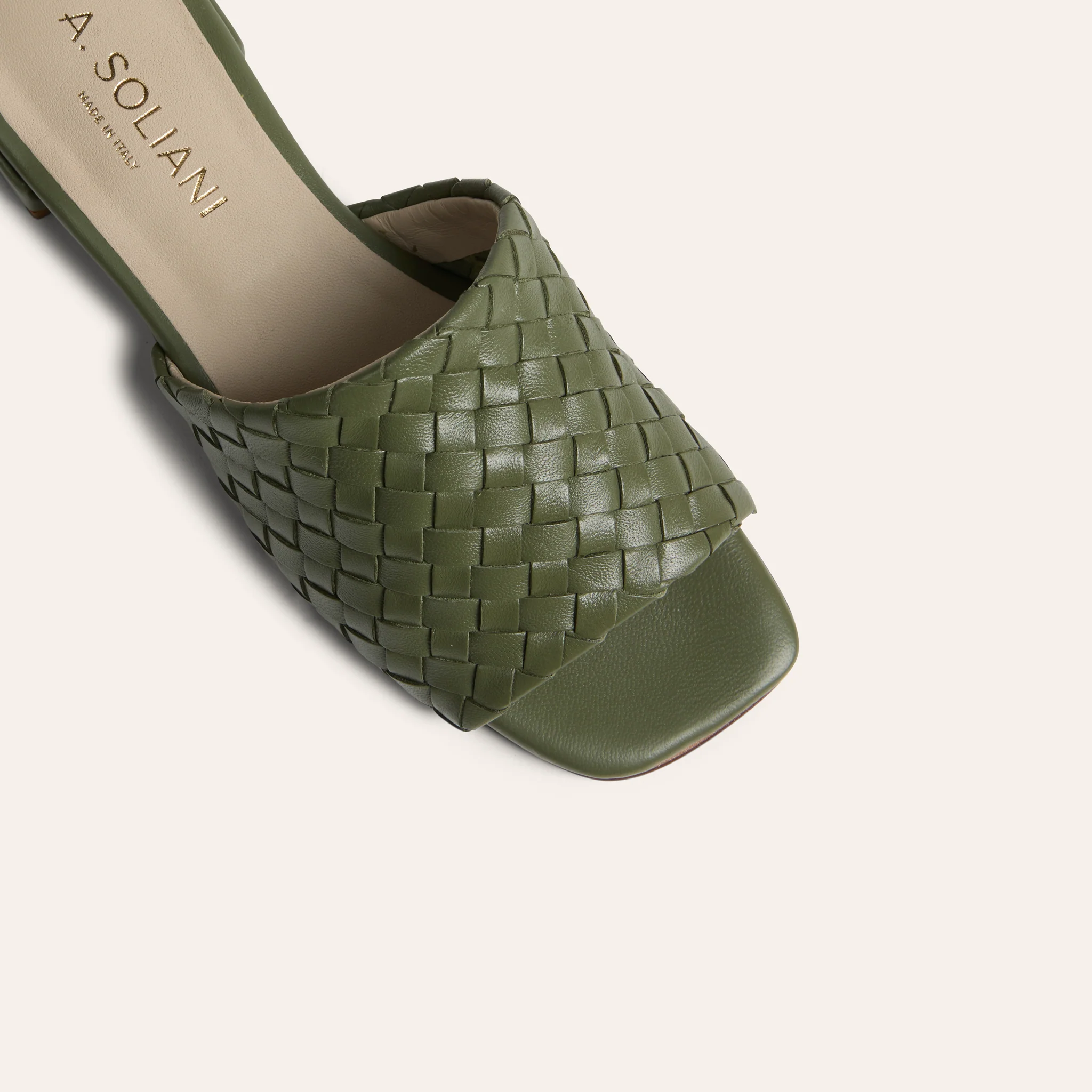 Fiore - Woven Leather Sage - Image 5