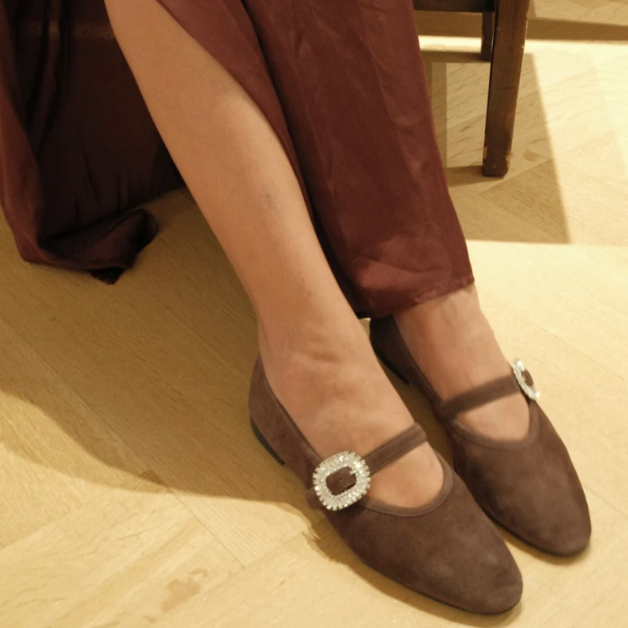 Gemma - Chocolate Suede - Image 2