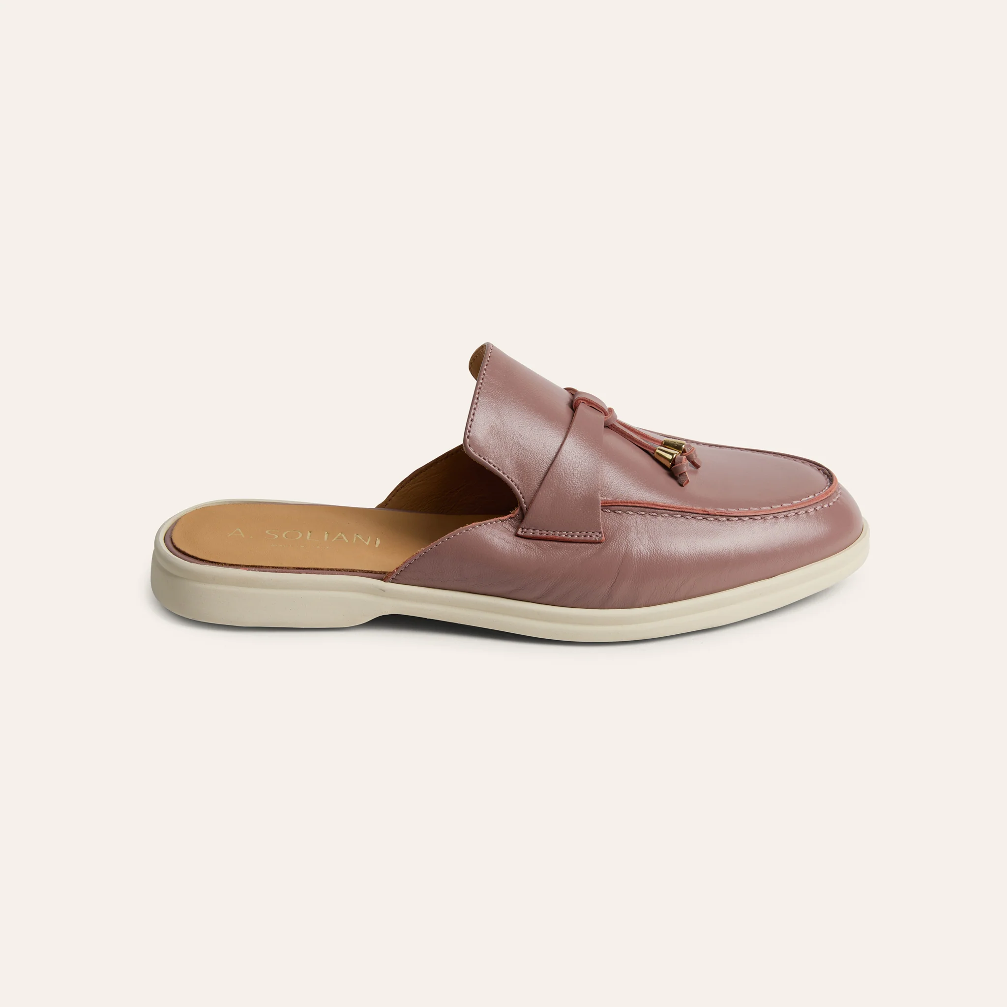 Lisa Slide Sneaker Tassels - Mauve - Image 4