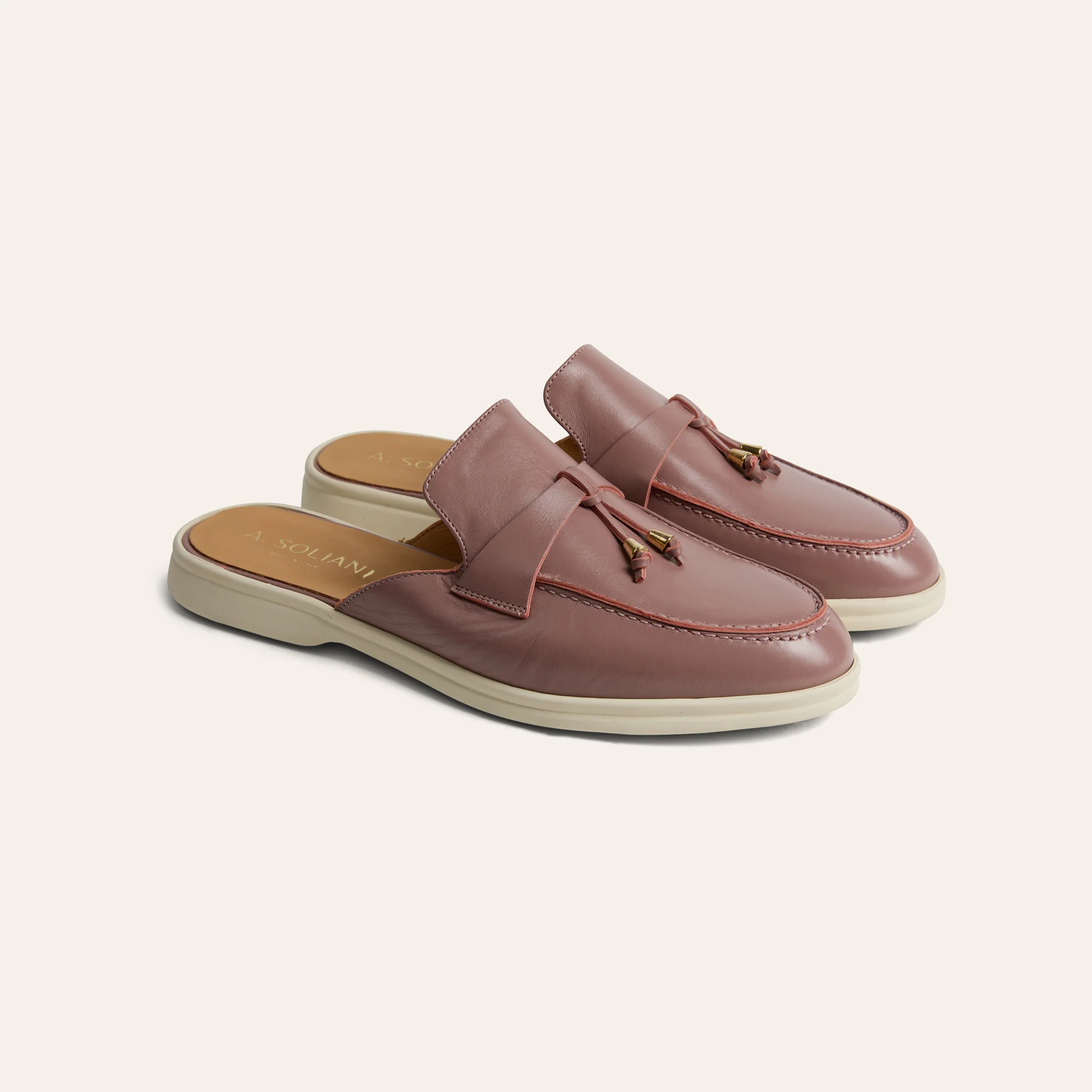 Lisa Slide Sneaker Tassels - Mauve - Image 7