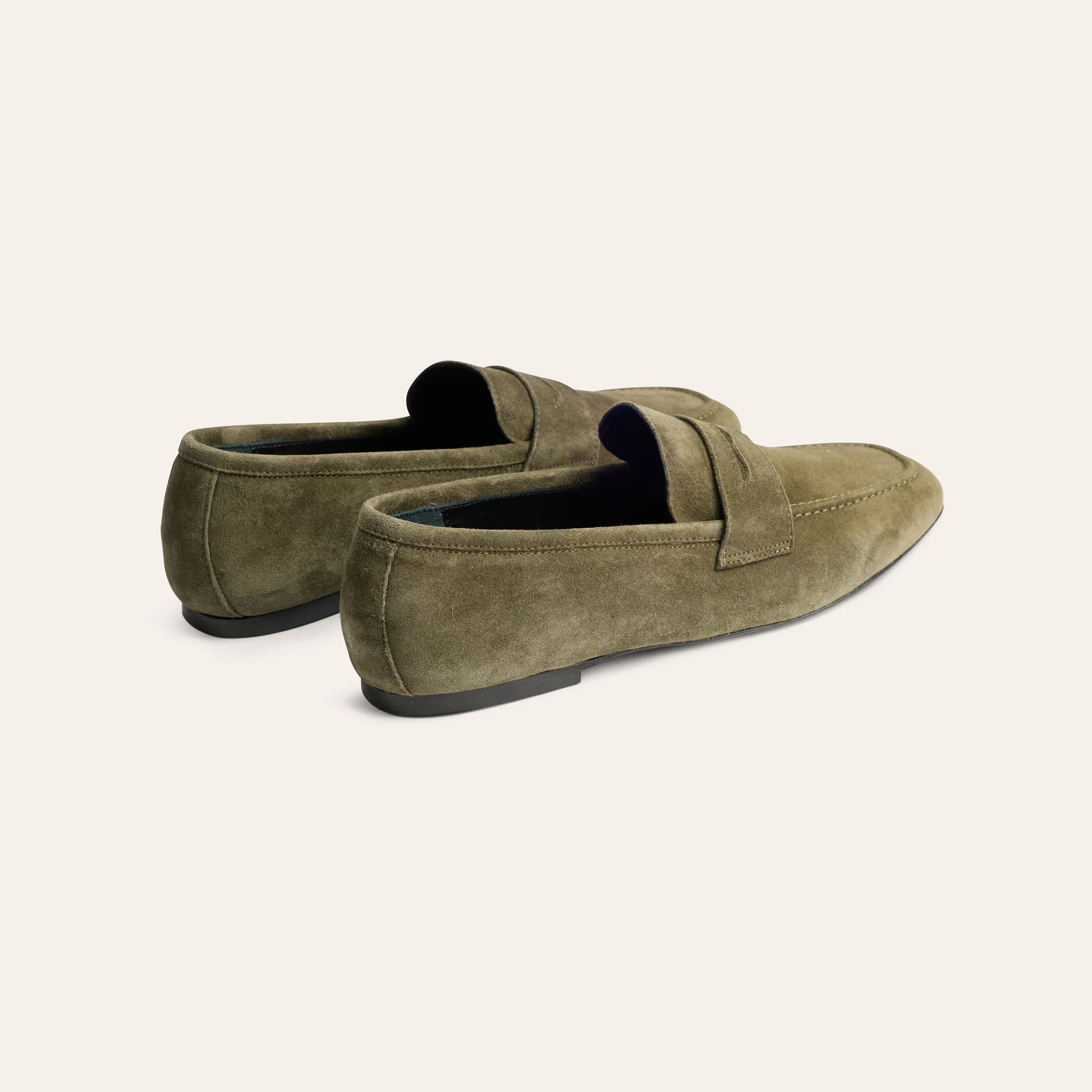 Lodi Due - Army Green Suede - Image 4