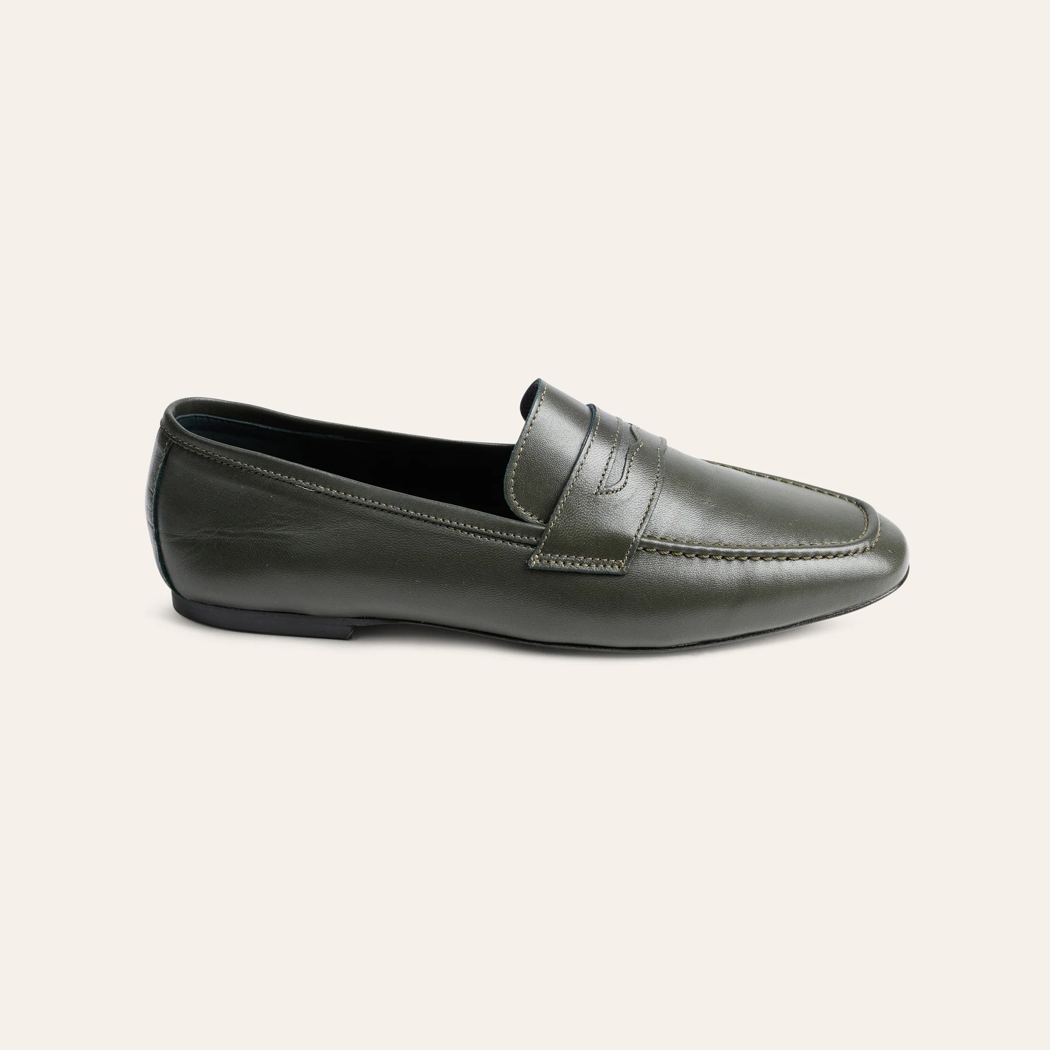 Lodi Due - Olive Leather - Image 3