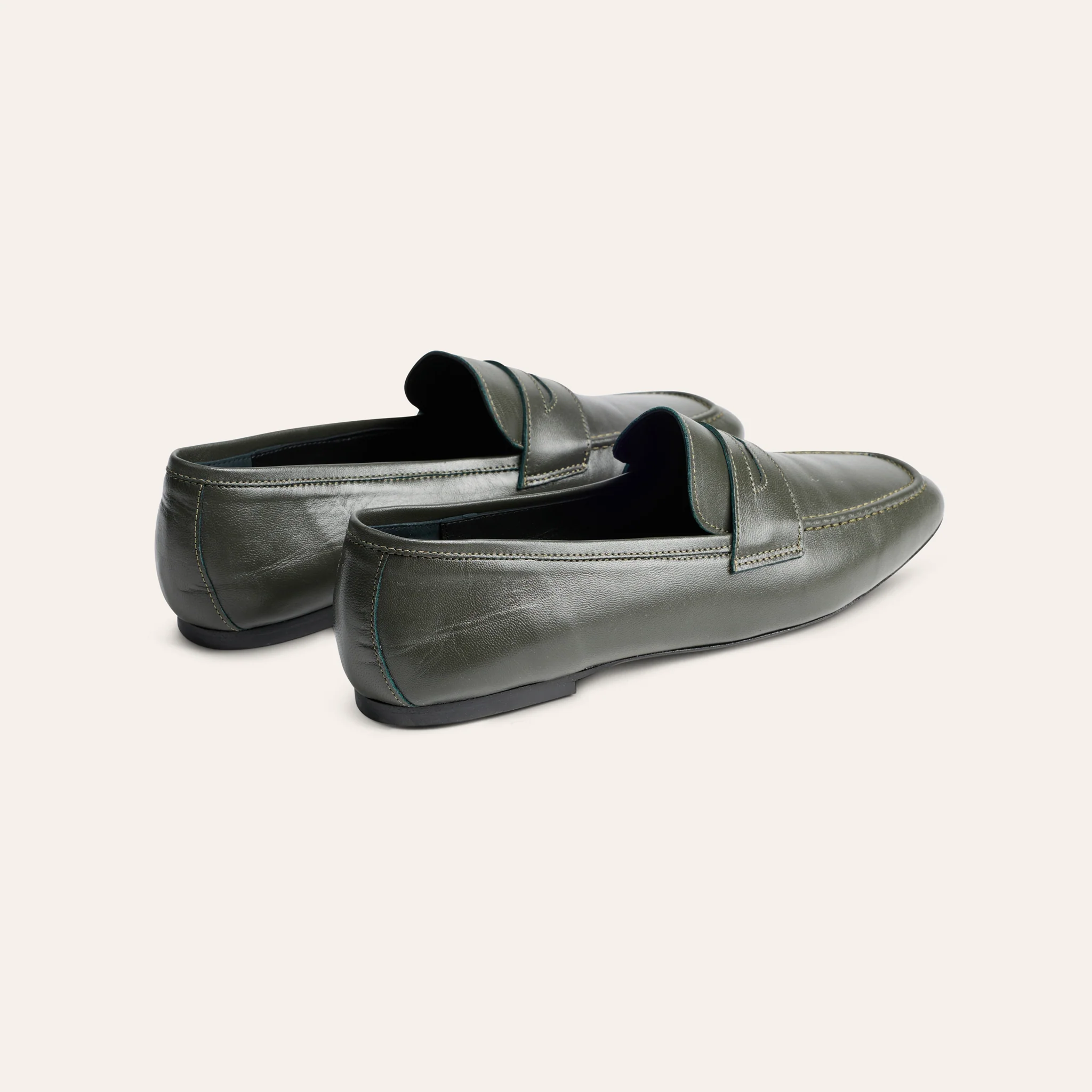 Lodi Due - Olive Leather - Image 4
