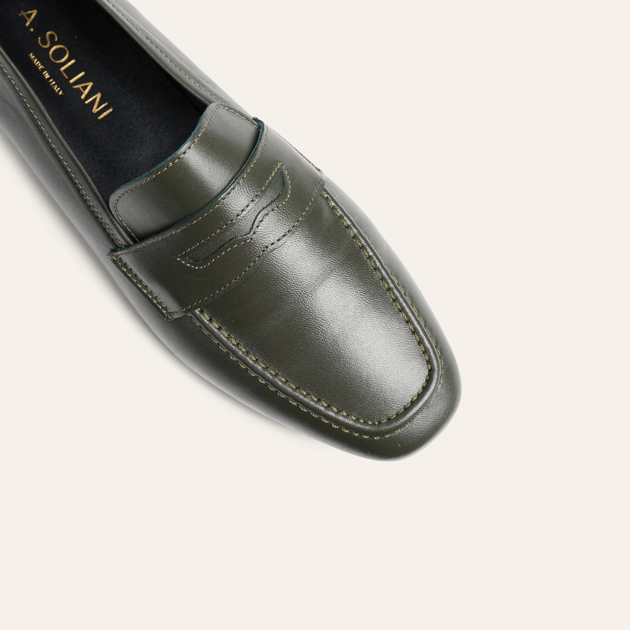 Lodi Due - Olive Leather - Image 6