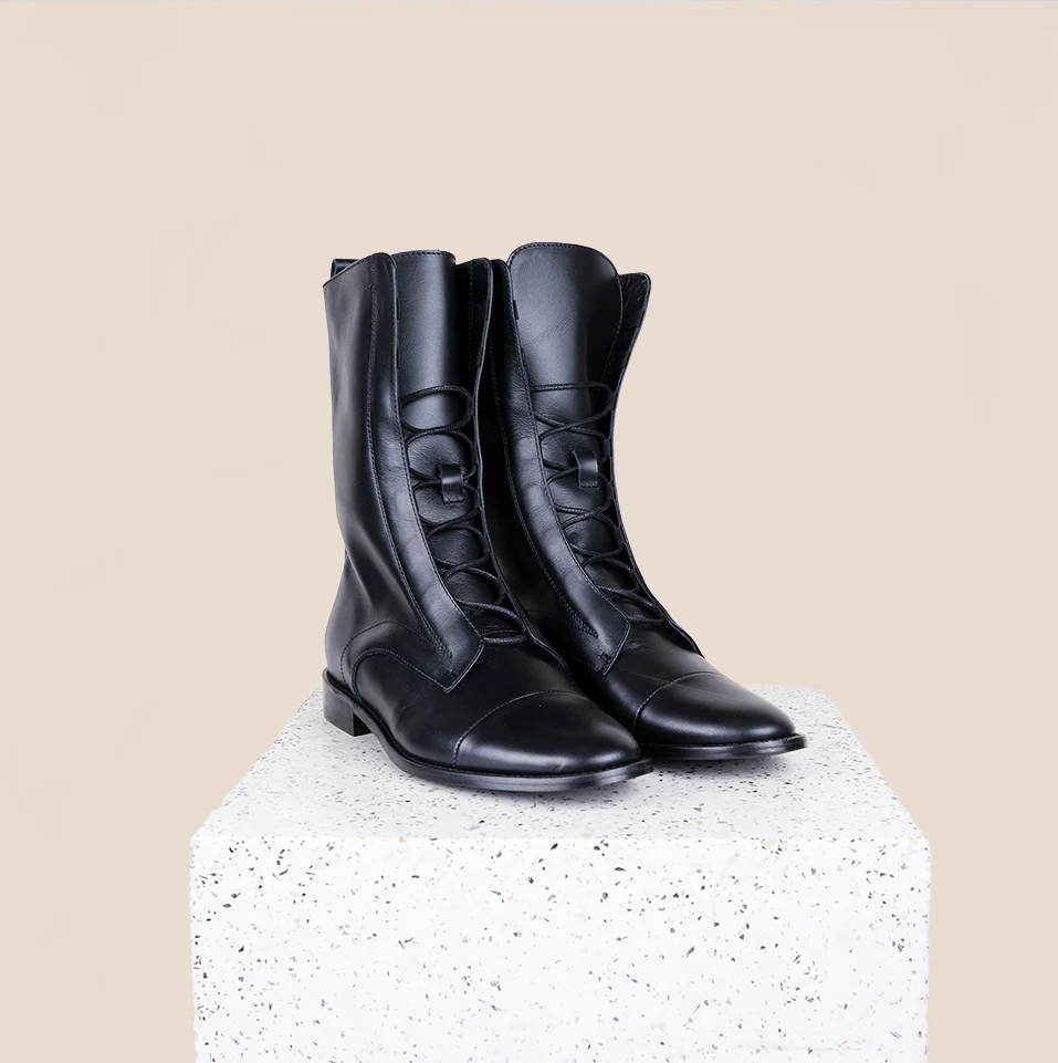Milano - Black Leather - Image 6