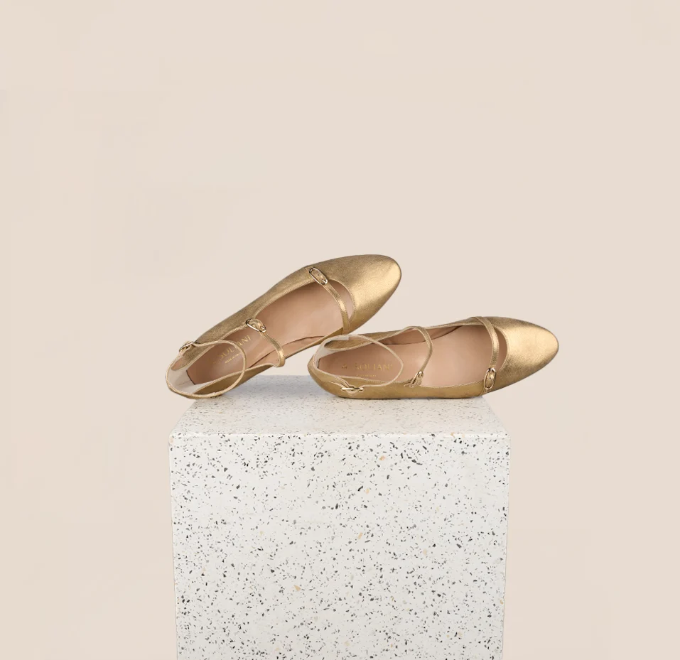 Nola Almond - Gold Foil - Image 2