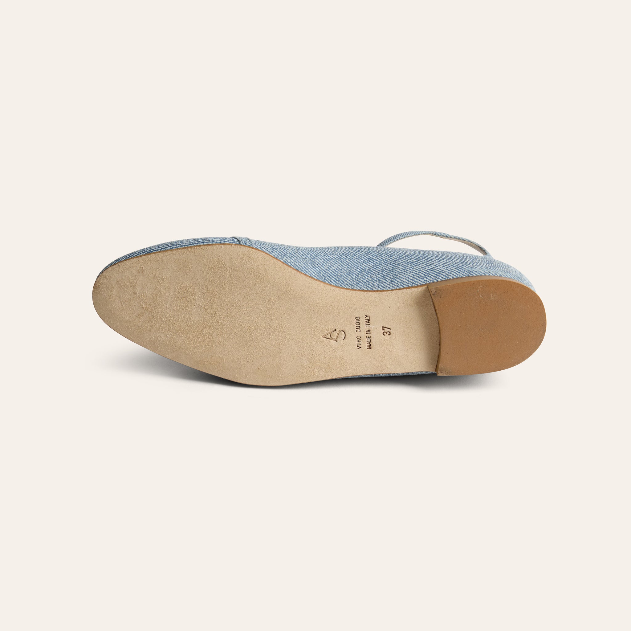 Nola Almond - White Denim - Image 5