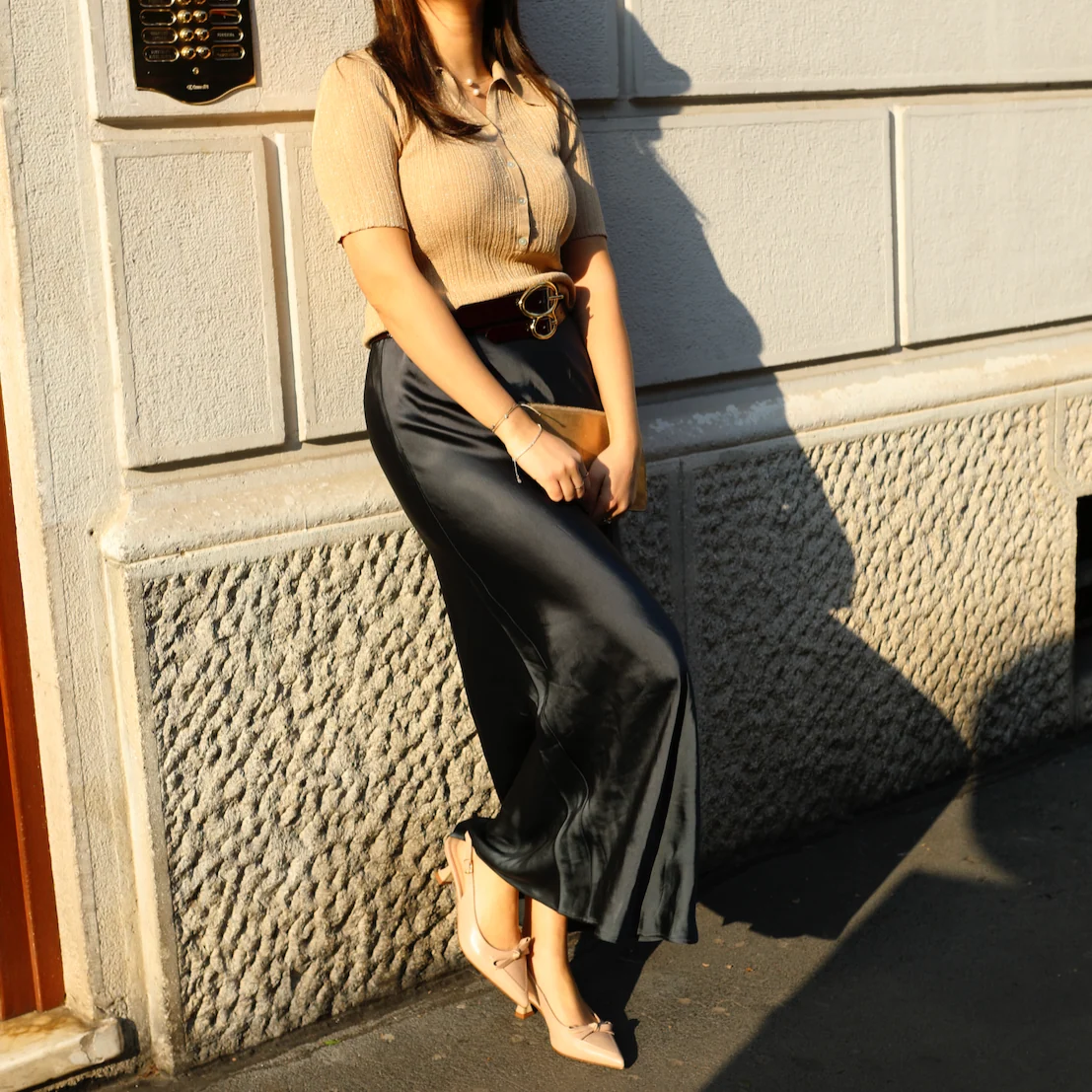 Pescara - Beige Nude Kitten Heels - Image 3