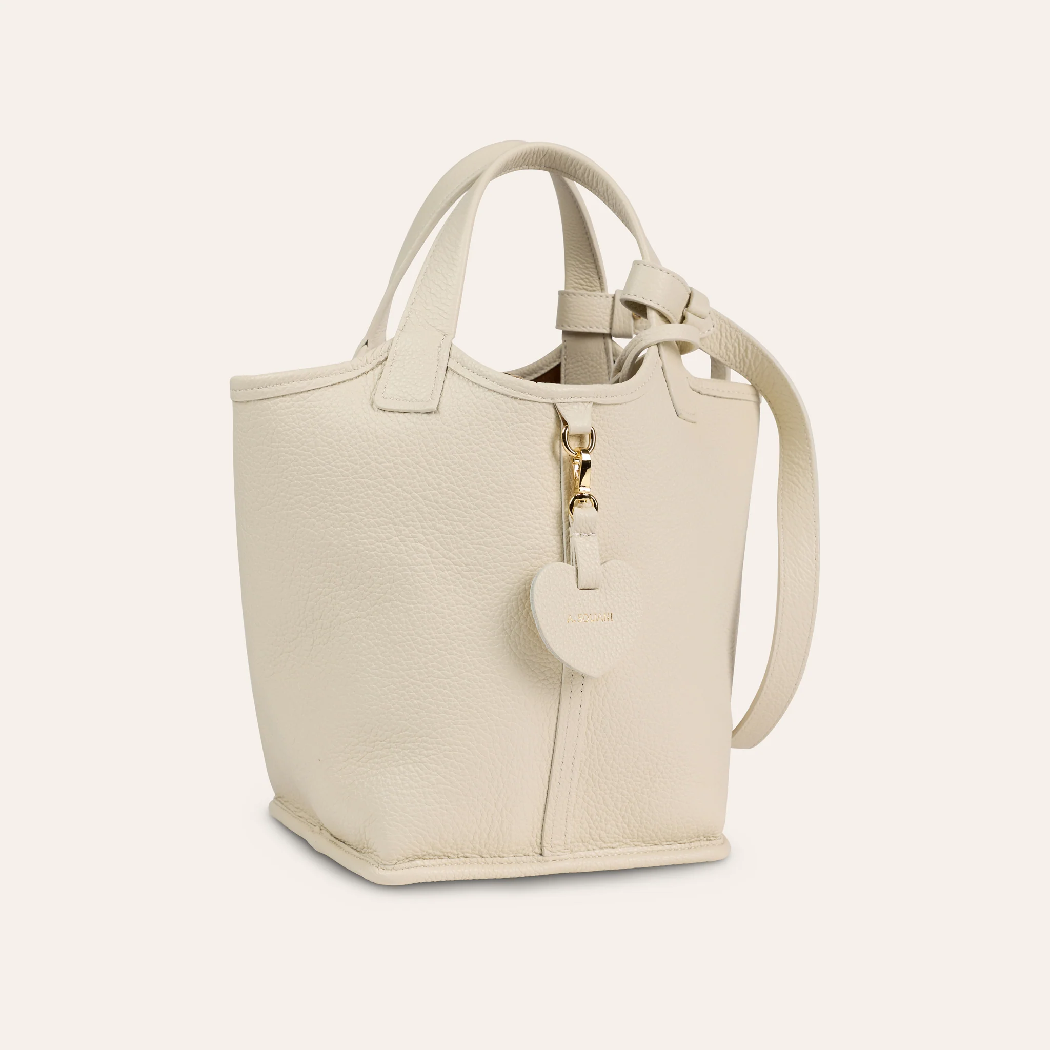 Portofino-Ivory/Amaretto Suede