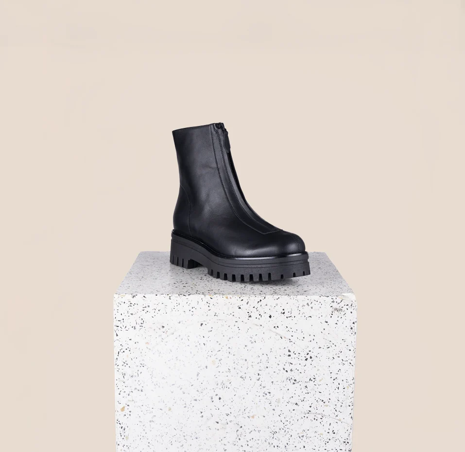 Roma Lug Sole (Black Zipper) - Image 3