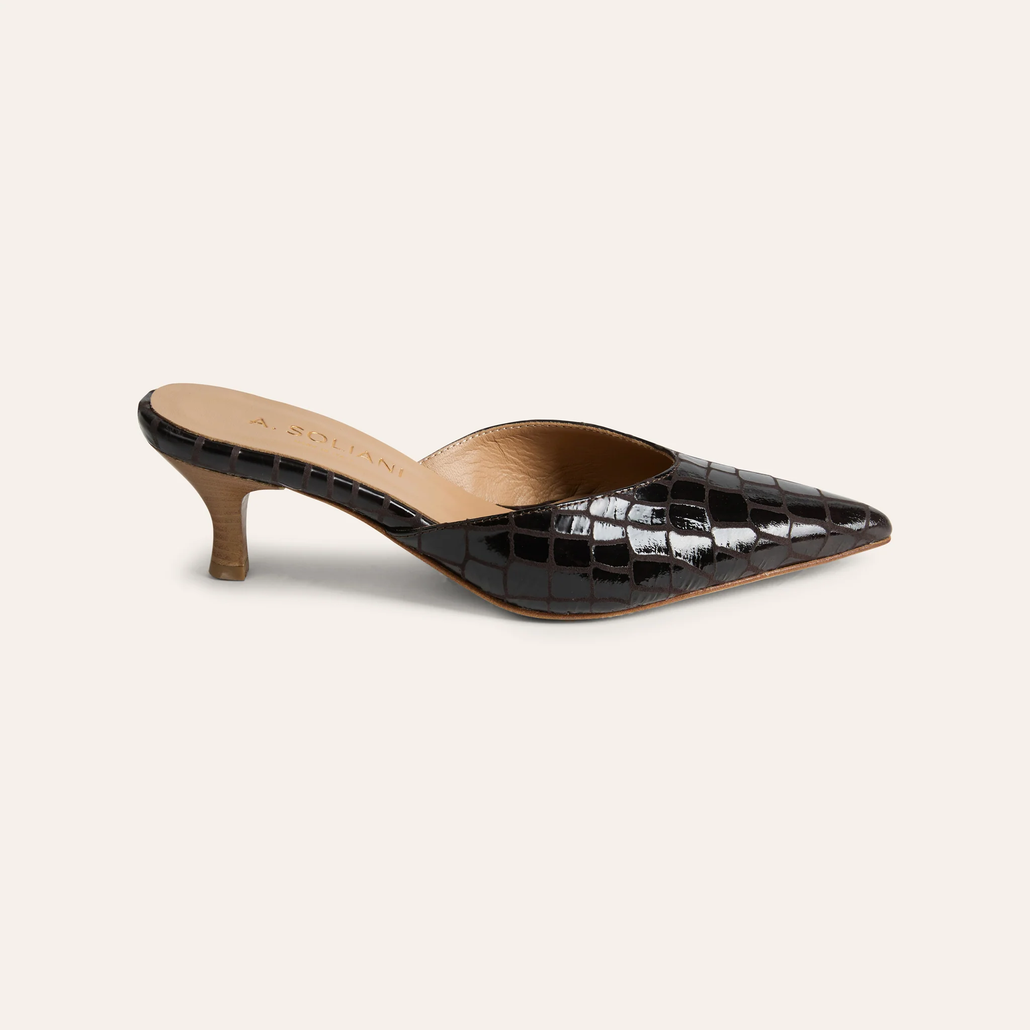 Savoia - Mocha Croc - Image 3