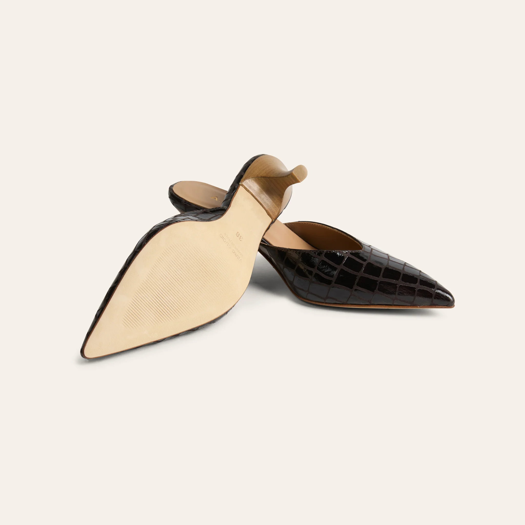 Savoia - Mocha Croc - Image 5