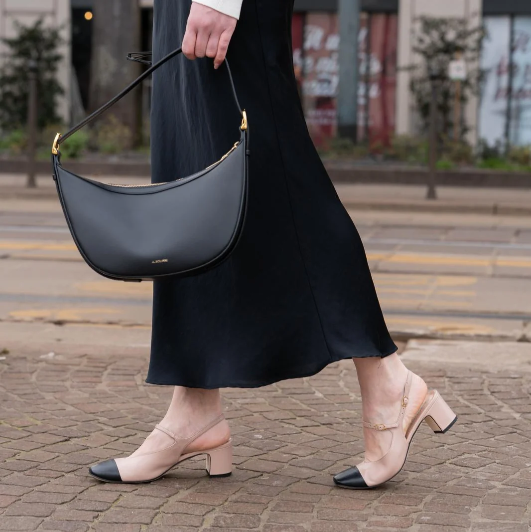 Selva  - Beige Nude/ Black - Image 4