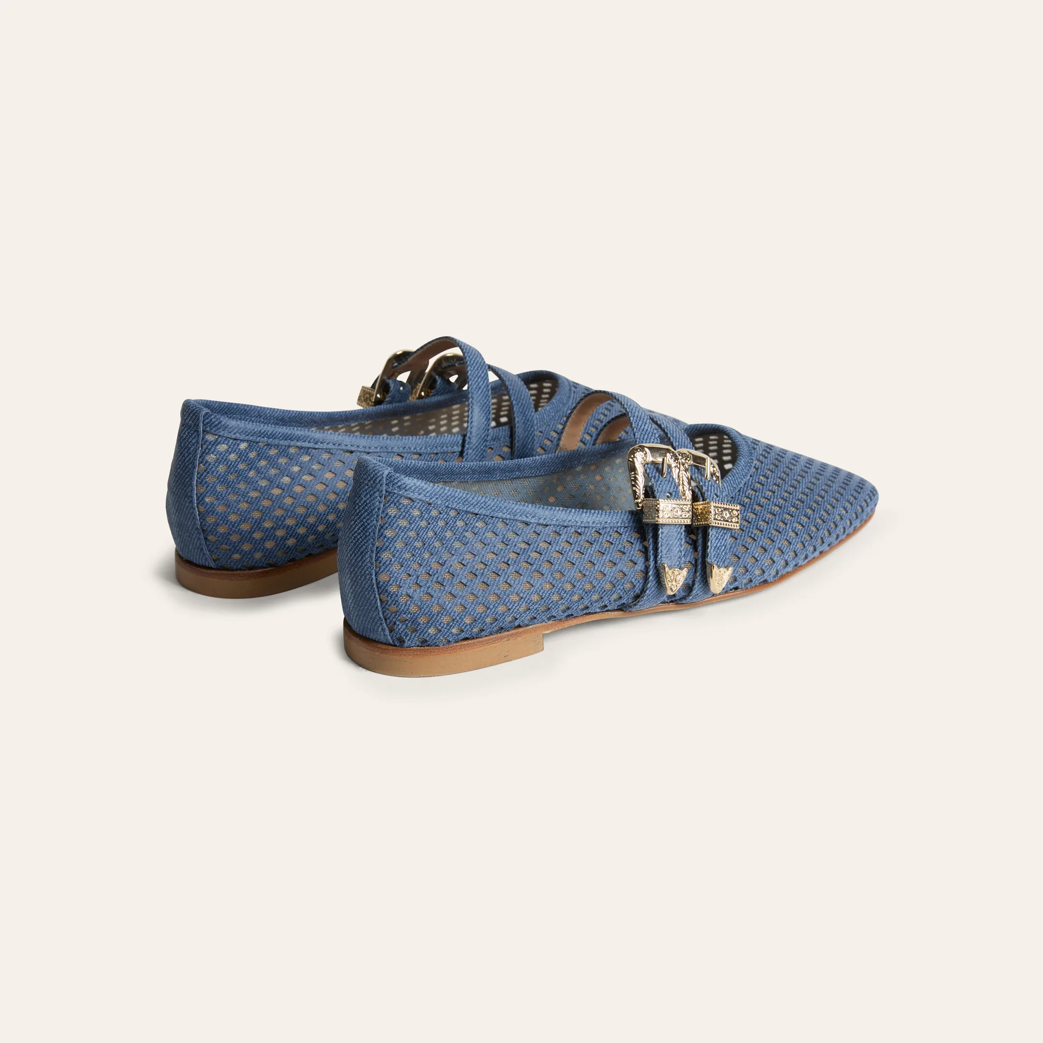 Udine - Perforated Dark Denim - Image 6